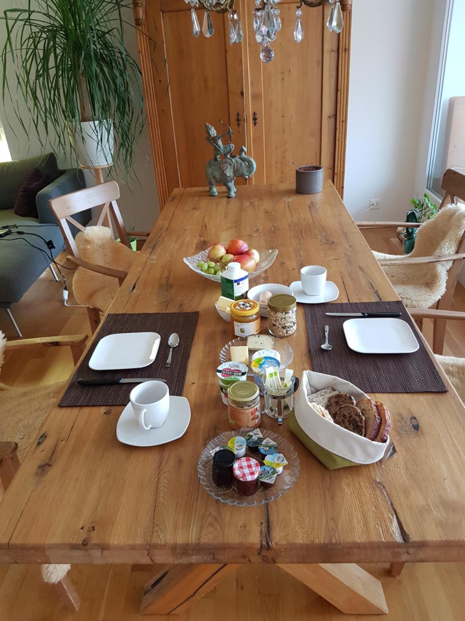 Zimmer In Penthouse-Wohnung Windisch Esterno foto