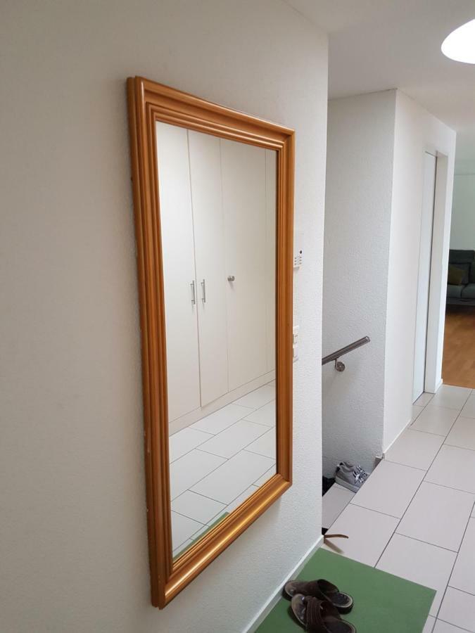 Zimmer In Penthouse-Wohnung Windisch Esterno foto